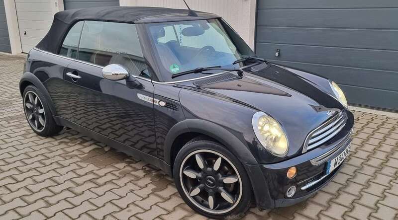 Astro black metallic Gebraucht 2007 Mini Cooper Cabriolet Cabrio | 8.190 € (Teuer) - Bild 1/4