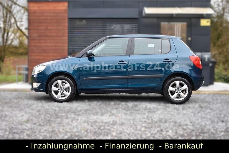 Gebraucht Skoda Fabia Elegance 105 PS (77 kW) 2011 Blau Kleinwagen