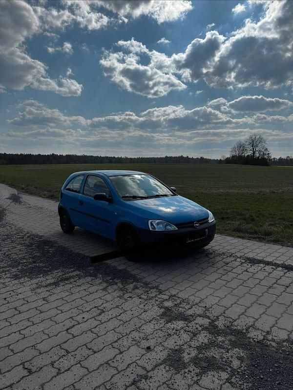 Gebraucht Opel Corsa 75 PS (55 kW) 2002 Blau Kleinwagen