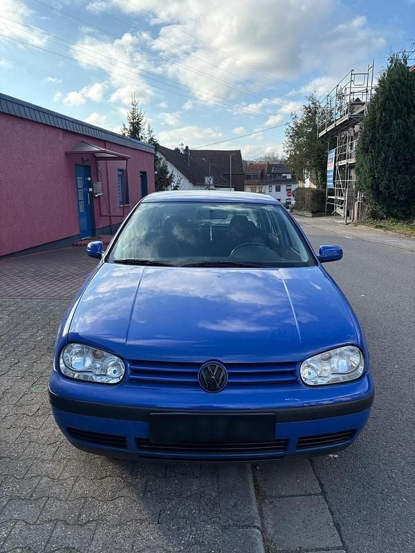 Gebraucht VW Golf IV 1998 Blau Kleinwagen