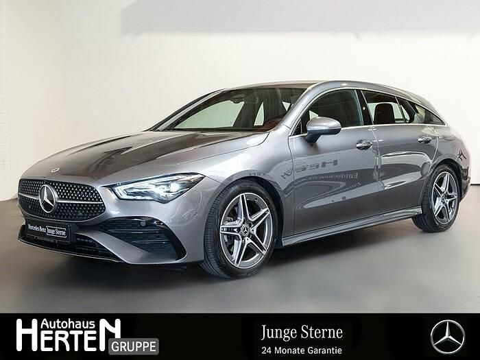 Grau Gebraucht 2024 Mercedes CLA180 Shooting Brake Advanced Kombi | 33.100 € (Teuer) - Bild 1/4
