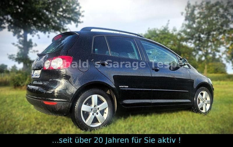 Gebraucht VW Golf Plus United 102 PS (75 kW) 2007 Schwarz Van / Kleinbus