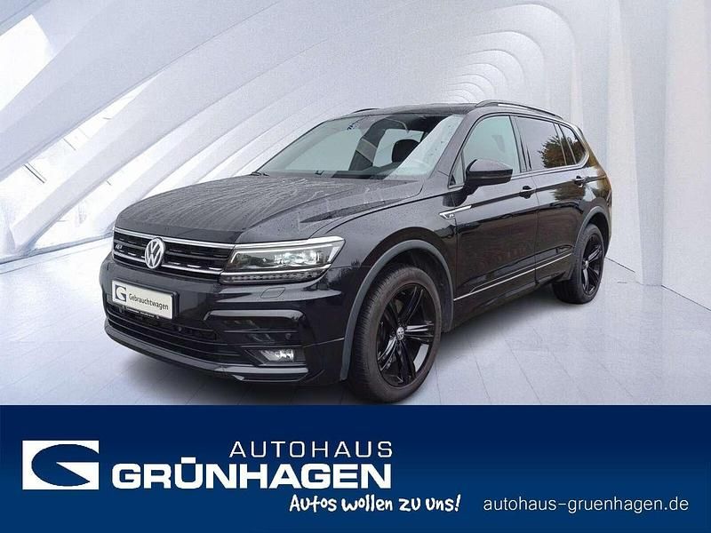 Schwarz Gebraucht 2021 VW Tiguan Allspace Highline SUV | 25.480 € (Guter Preis) - Bild 1/4