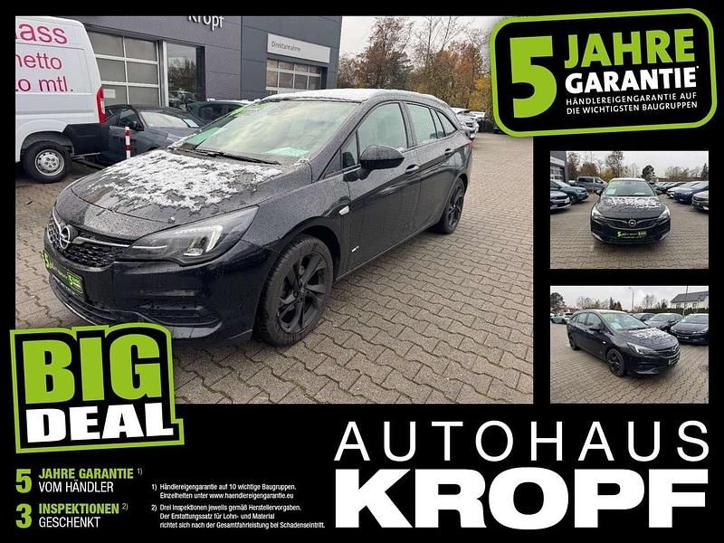 Schwarz Gebraucht 2022 Opel Astra Kombi | 15.490 € (Guter Preis) - Bild 1/4
