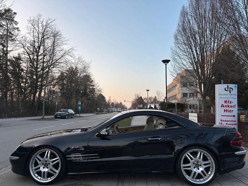 Gebraucht Mercedes SL350 245 PS (180 kW) 2004 Obsidianschwarz  metalliclack Cabrio