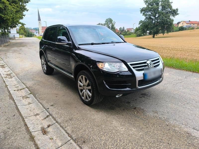 Schwarz Gebraucht 2008 VW Touareg SUV | 11.300 € (Teuer) - Bild 1/4