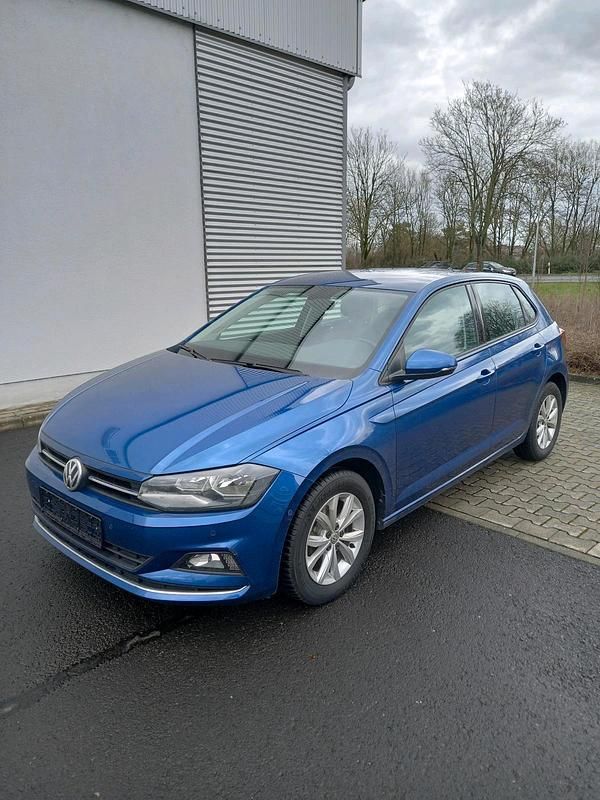 Gebraucht VW Polo Highline 116 PS (85 kW) 2018 Blau Kleinwagen