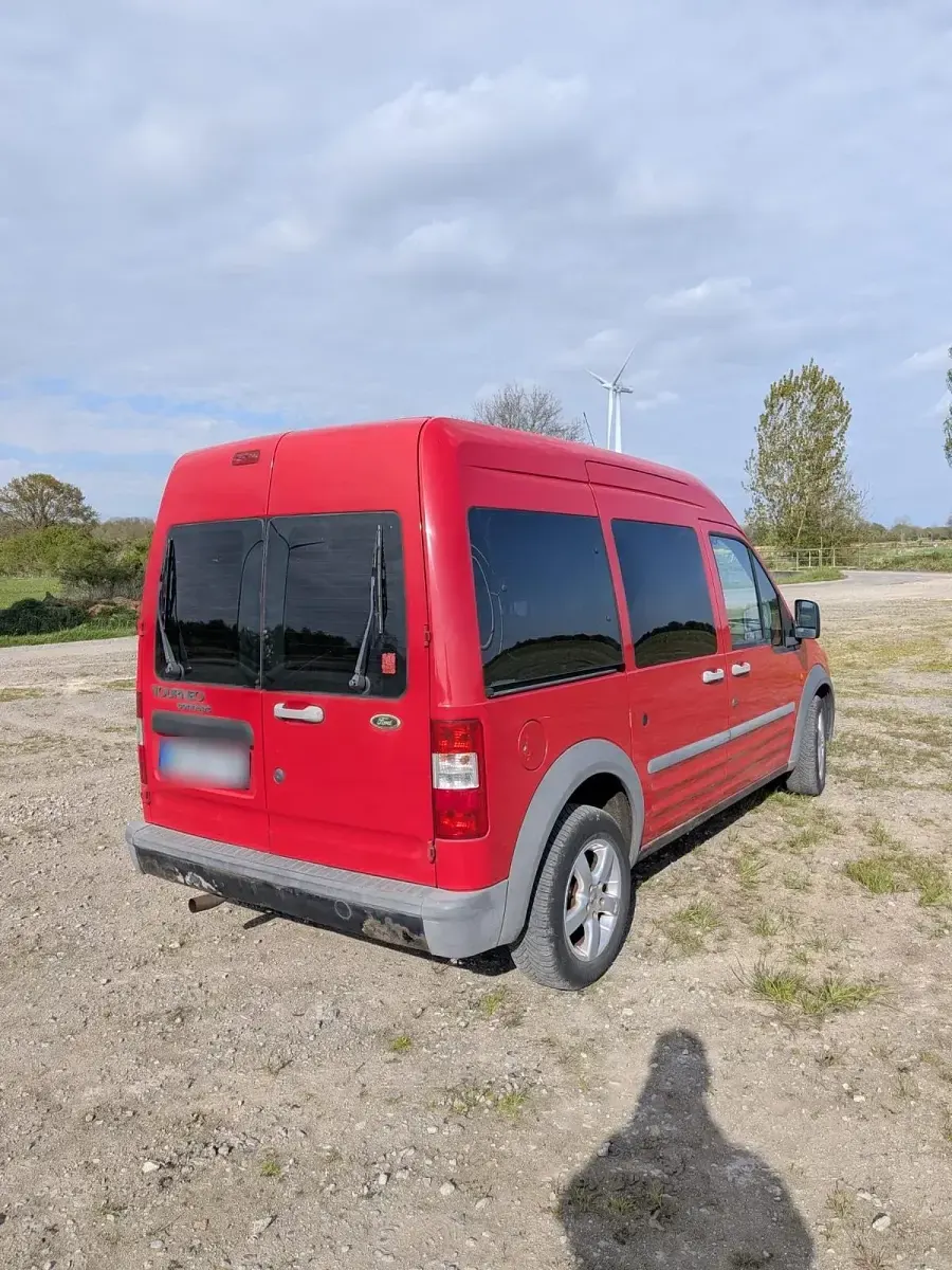 Gebraucht Ford Tourneo 110 PS (80 kW) 2006 Rot Van / Kleinbus