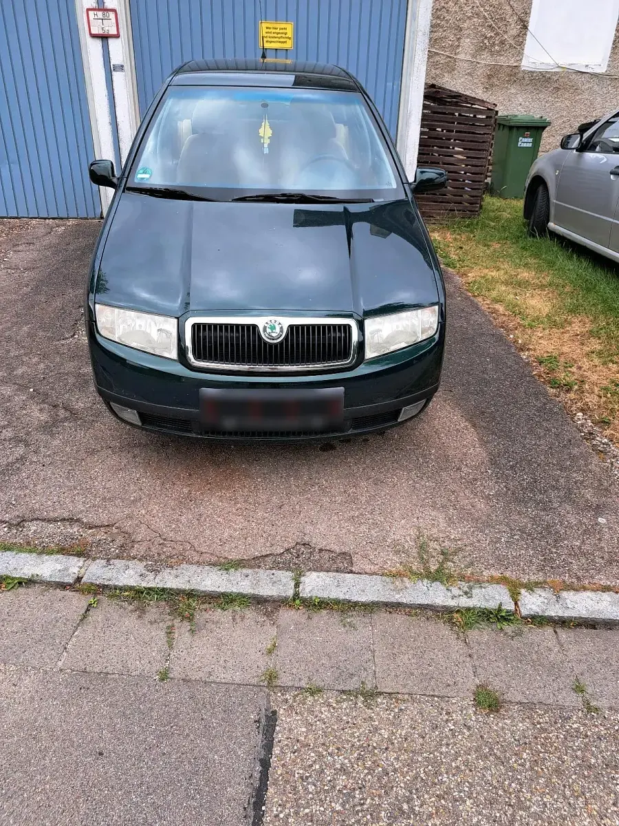 Gebraucht Skoda Fabia 2000 Grün Kleinwagen