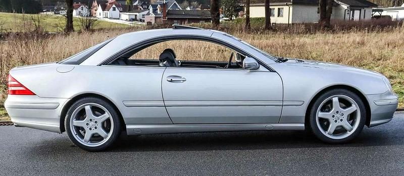 Silber Gebraucht 2001 Mercedes CL500 Coupé | 10.000 € (Superpreis) - Bild 1/4