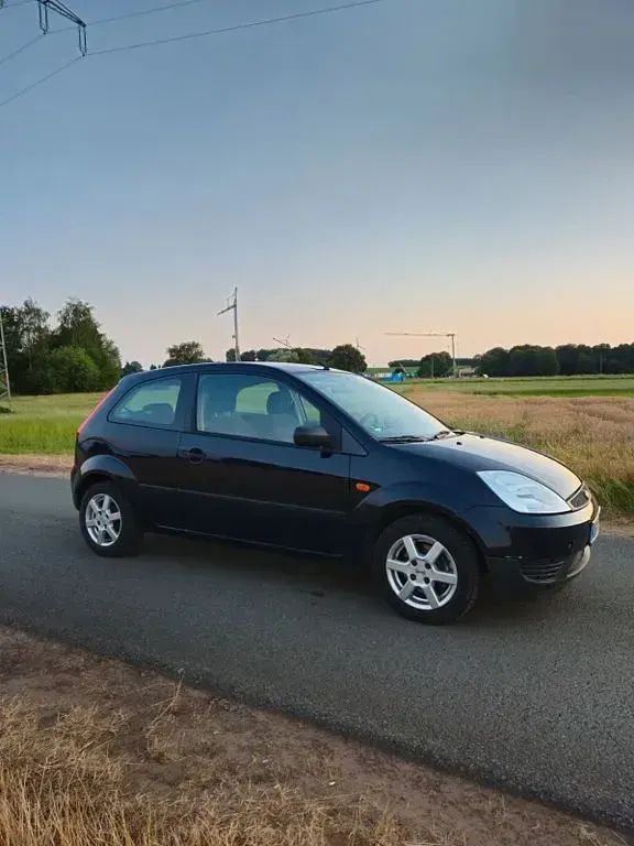 Gebraucht Ford Fiesta 69 PS (50 kW) 2004 Blau Kleinwagen