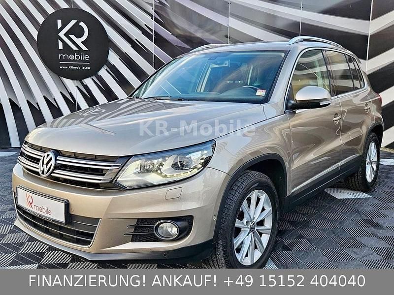 Beige Gebraucht 2013 VW Tiguan Sportline SUV | 7.950 € (Superpreis) - Bild 1/4