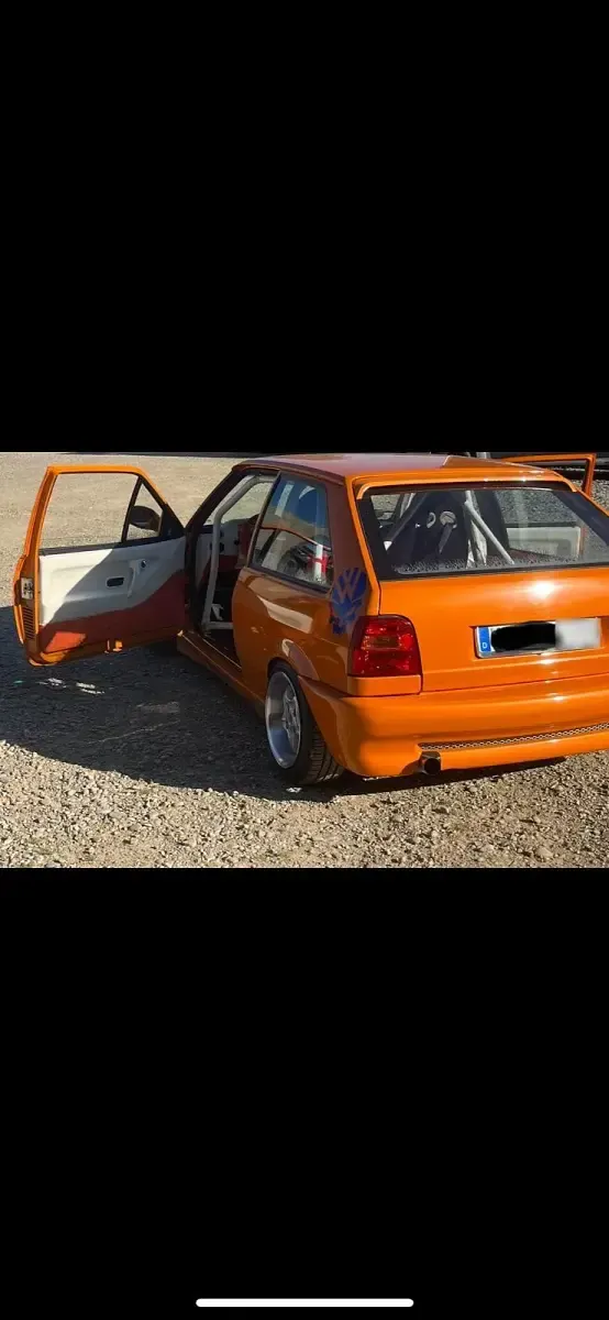 Gebraucht VW Polo 75 PS (55 kW) 1991 Orange Coupé