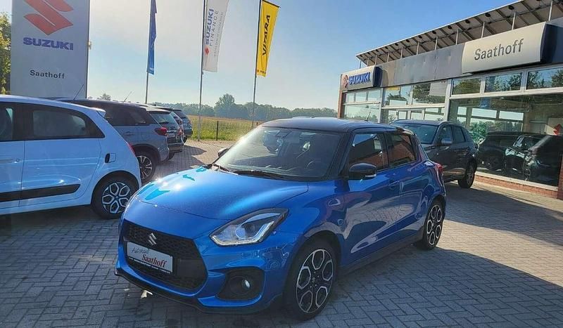 Blau Gebraucht 2021 Suzuki Swift Sport Kleinwagen | 18.550 € (Teuer) - Bild 1/4