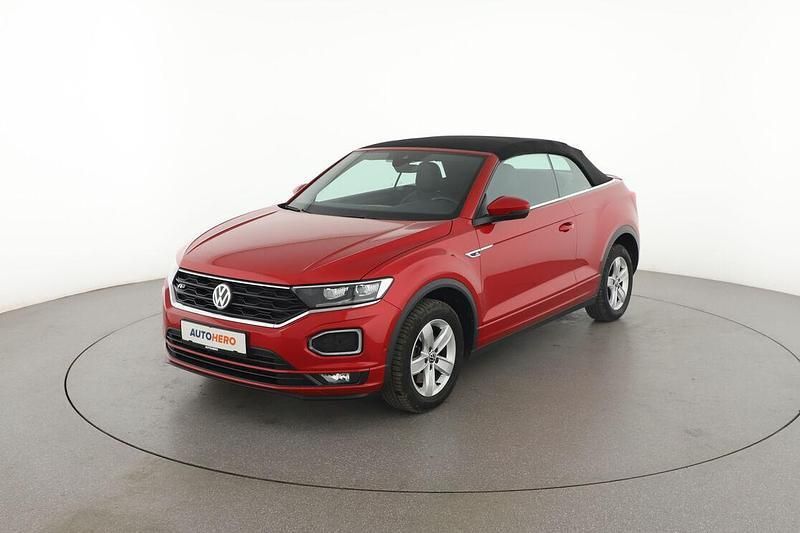 Rot Gebraucht 2020 VW T-Roc Cabriolet R-line Cabrio | 24.700 € (Fairer Preis) - Bild 1/3