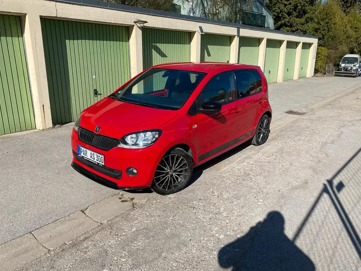 Second-hand Skoda Citigo Monte Carlo 75 CP (55 kW) 2017 Roșu Hatchback