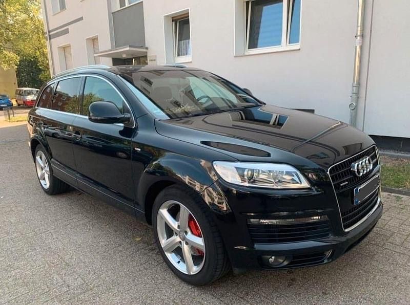 Schwarz Gebraucht 2008 Audi Q7 S-Line SUV | 11.550 € (Fairer Preis) - Bild 1/4