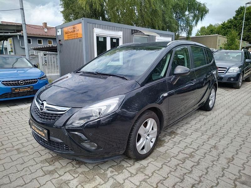 Schwarz Gebraucht 2012 Opel Zafira Tourer Edition Van / Kleinbus | 7.700 € (Fairer Preis) - Bild 1/4