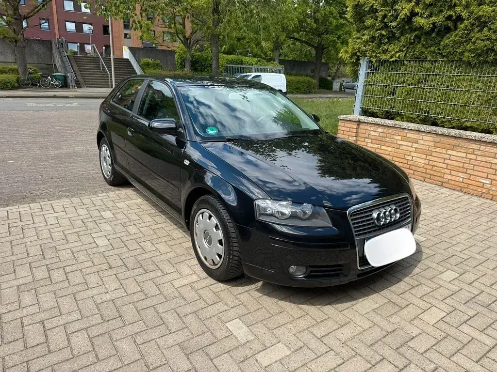 Brugt Audi A3 Ambiente 102 HK (75 kW) 2008 Sort Hatchback