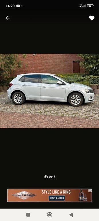 Gebraucht VW Polo Comfortline 95 PS (69 kW) 2019 Weiß Kleinwagen