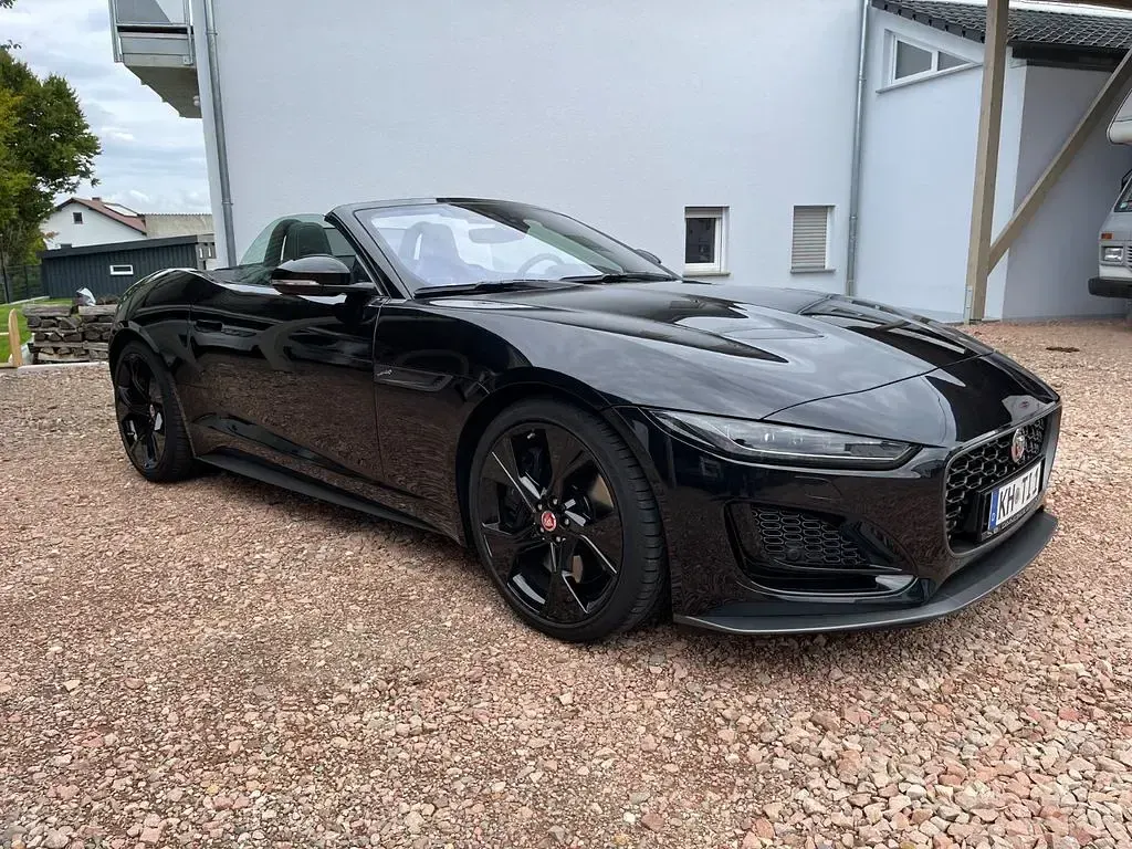 Gebraucht Jaguar F-Type First Edition 450 PS (330 kW) 2021 Schwarz Cabrio