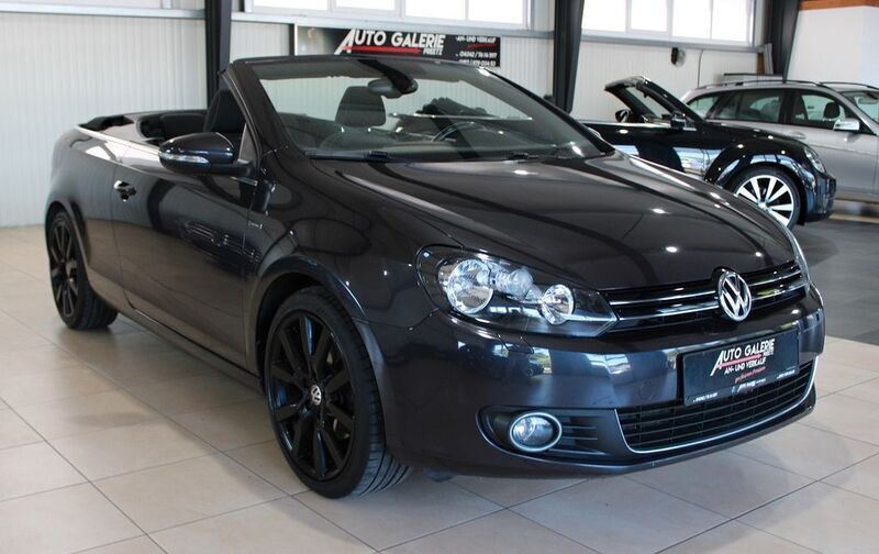Kryptongrau metallic Gebraucht 2015 VW Golf Cabriolet LOUNGE Cabrio | 10.490 € (Fairer Preis) - Bild 1/4