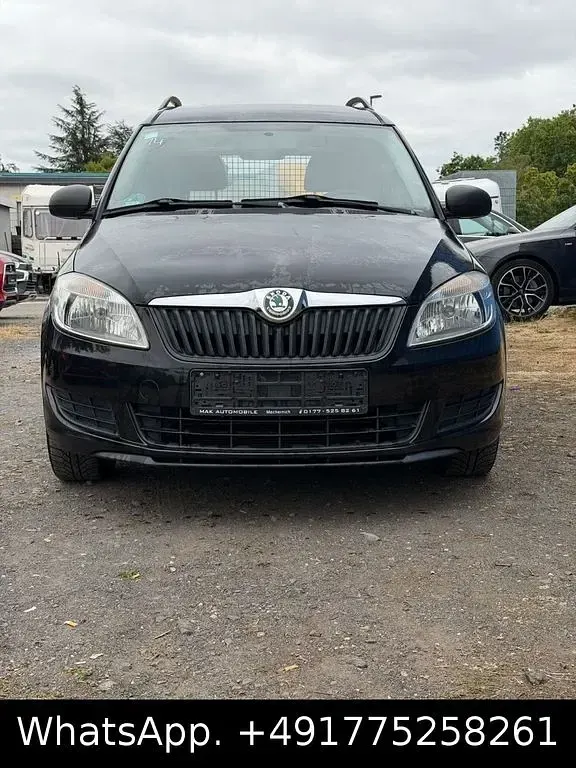 Gebraucht Skoda Roomster 86 PS (63 kW) 2011 Schwarz Van / Kleinbus
