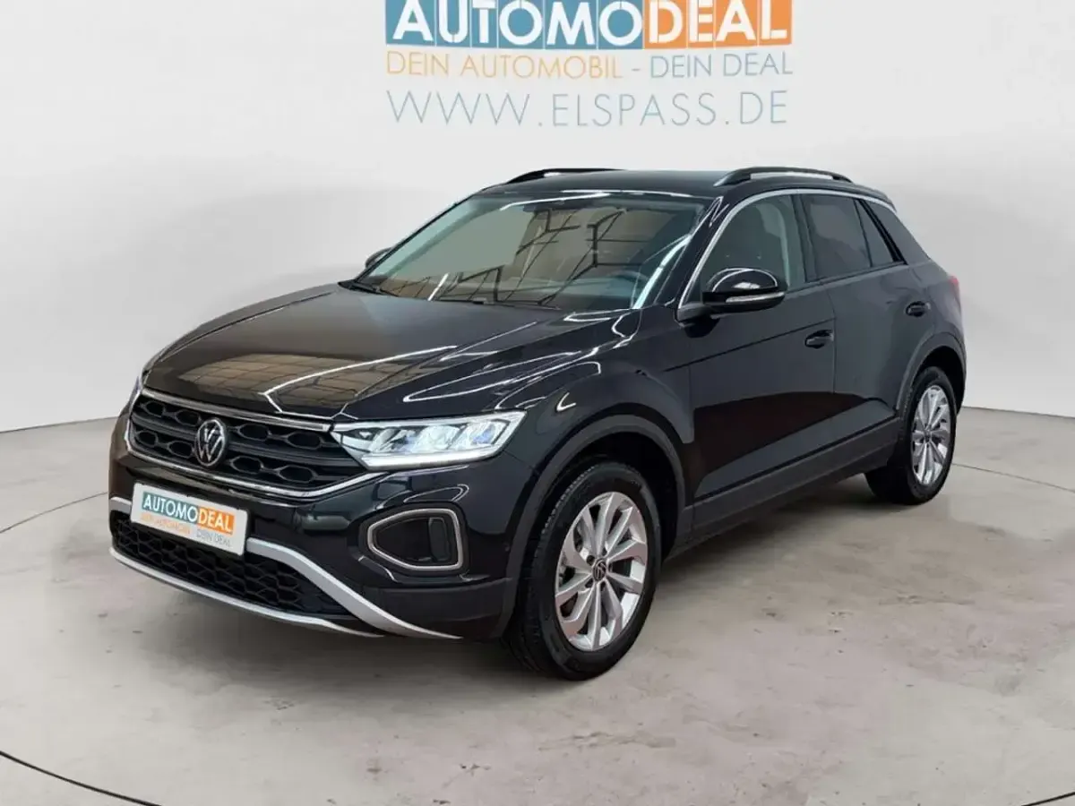 Gebraucht VW T-Roc Life 150 PS (110 kW) 2022 Schwarz SUV