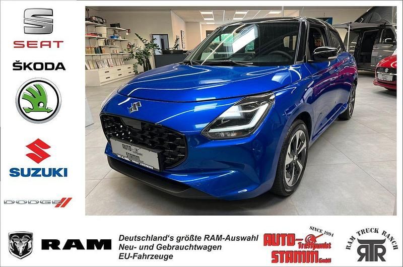 Gebraucht Suzuki Swift Comfort+ 83 PS (61 kW) 2024 Frontier blue / super black Kleinwagen
