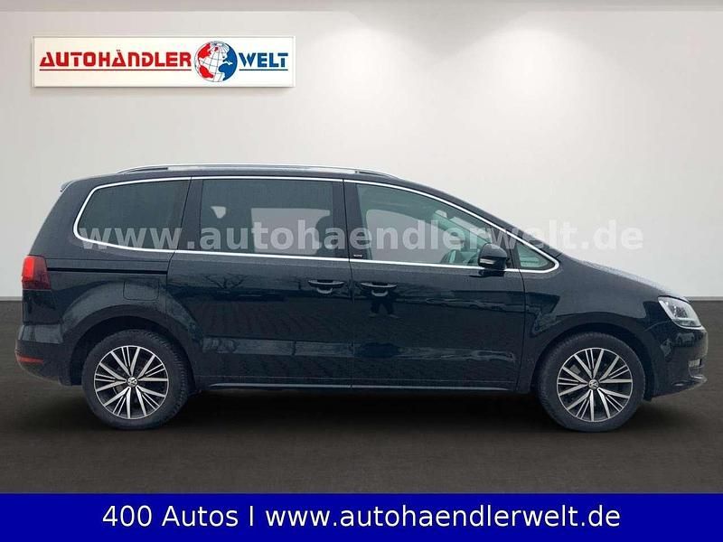 Gebraucht VW Sharan Allstar 150 PS (110 kW) 2016 Schwarz Van / Kleinbus