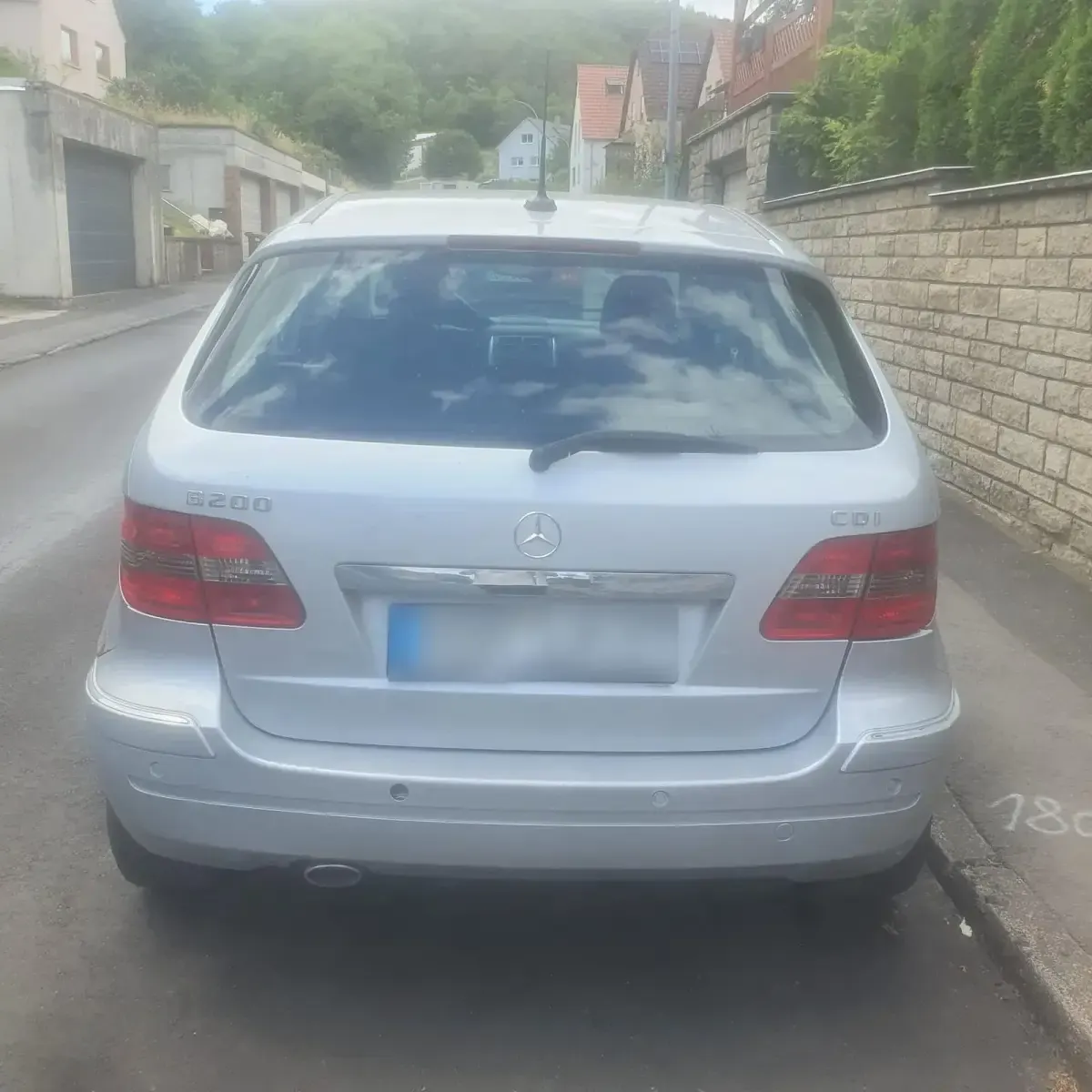 Gebraucht Mercedes B200 90 PS (66 kW) 2006 Grau Van / Kleinbus