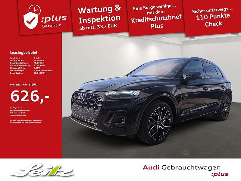 Mythosschwarz metallic Gebraucht 2022 Audi Q5 Ambiente SUV | 43.849 € (Fairer Preis) - Bild 1/3