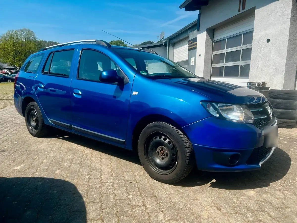 Gebraucht Dacia Logan MCV 75 PS (55 kW) 2015 Blau Kombi