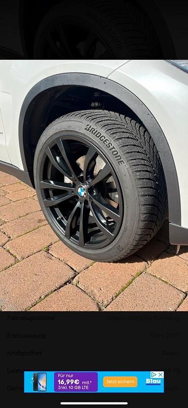 Gebraucht BMW X5 258 PS (189 kW) 2017 Weiß SUV