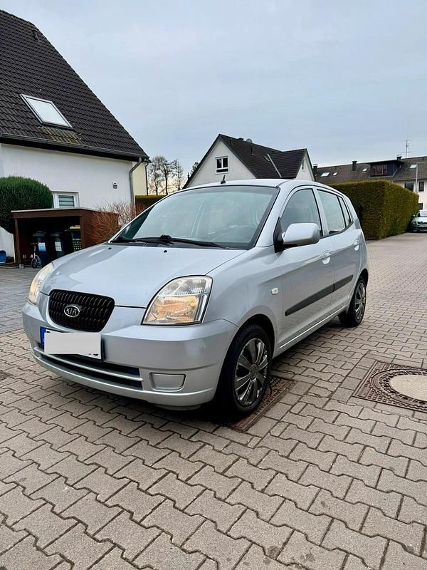 Gebraucht Kia Picanto LX 65 PS (47 kW) 2005 Silber Kleinwagen