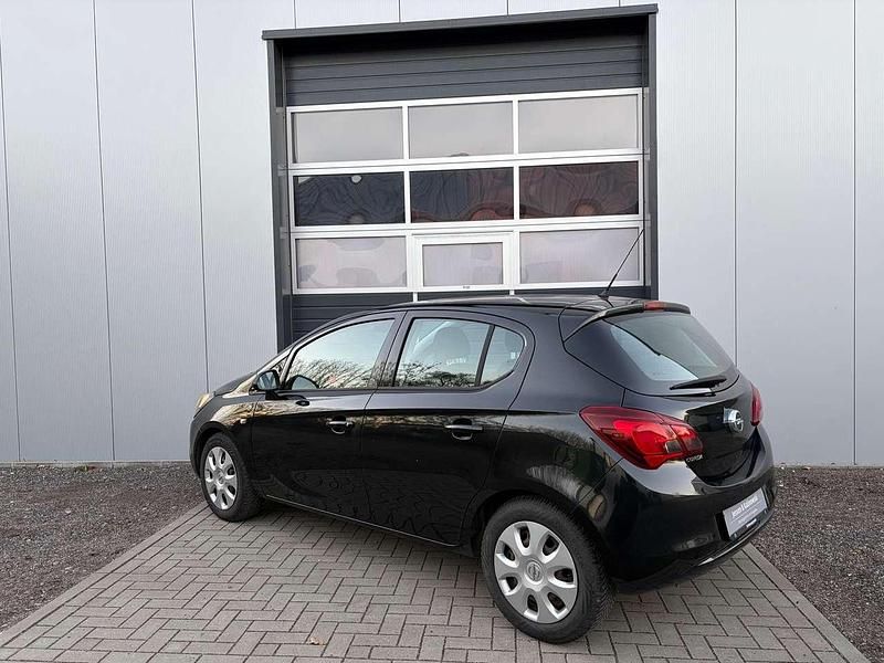 Gebraucht Opel Corsa Edition 69 PS (50 kW) 2015 Graphitschwarz/carbon Kleinwagen