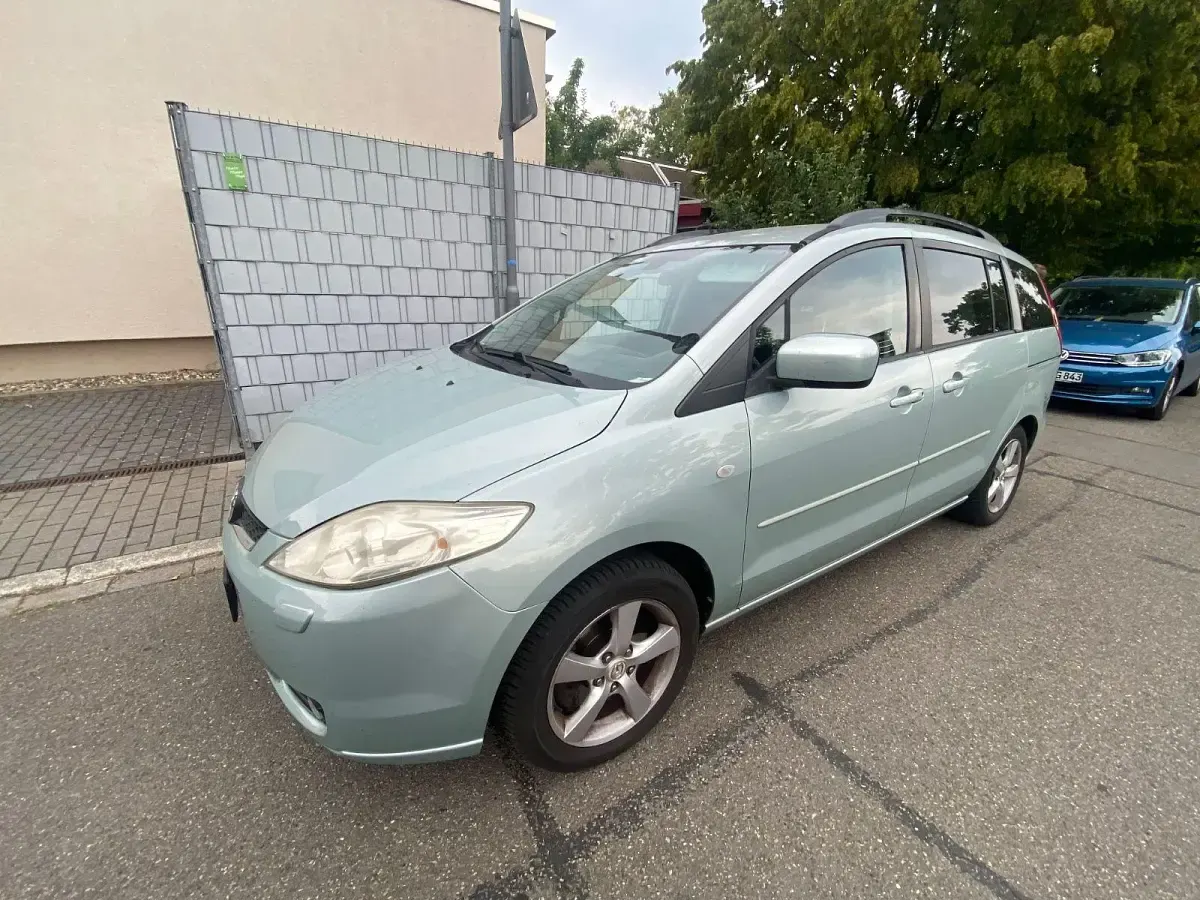 Gebraucht Mazda 5 Comfort 145 PS (106 kW) 2005 Blau Van / Kleinbus
