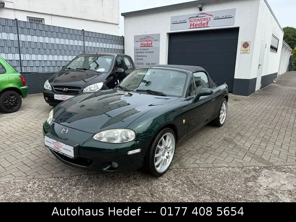 Gebraucht Mazda MX5 145 PS (106 kW) 2001 Grün Cabrio