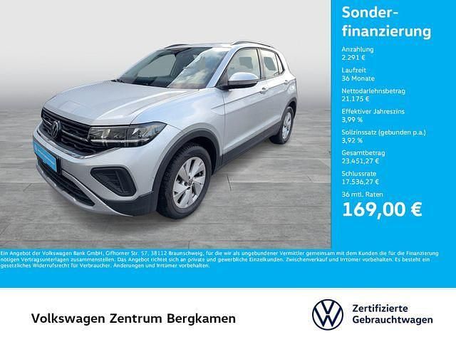Gebraucht VW T-Cross Life 116 PS (85 kW) 2025 Silber SUV