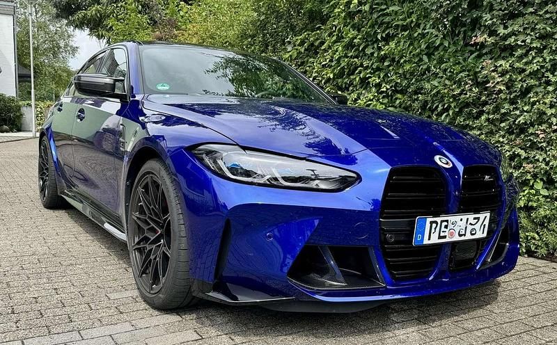 Blau Gebraucht 2022 BMW M3 Competition Edition Limousine | 80.999 € (Fairer Preis) - Bild 1/4