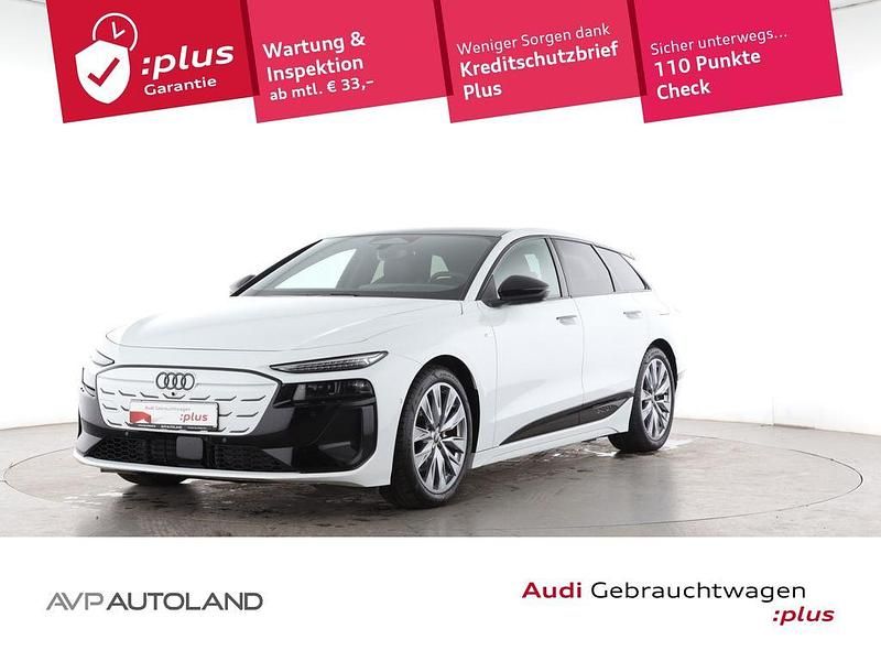 Gletscherweiß Gebraucht 2025 Audi A6 e-tron S-Line Kombi | 67.470 € - Bild 1/4