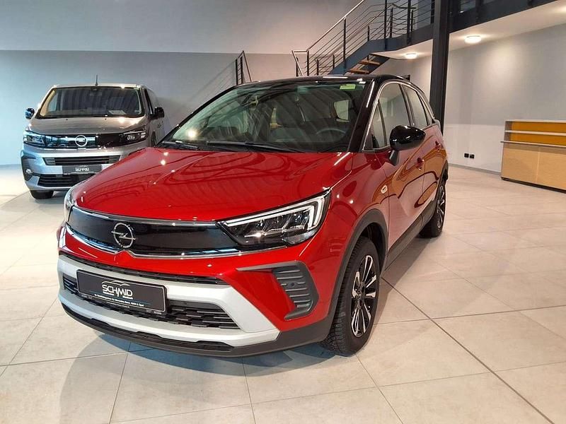 Gebraucht Opel Crossland X Elegance 110 PS (80 kW) 2023 Lackierung peperoncino red/met SUV