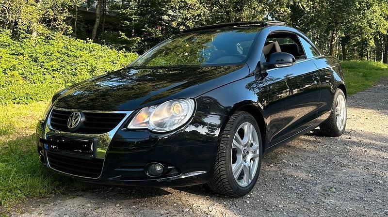 Second-hand VW Eos 122 CP (89 kW) 2007 Negru Cabrio