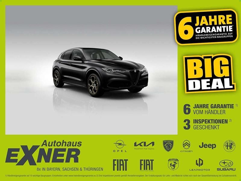 Nero vulcano Neu 2025 Alfa Romeo Stelvio SUV | 67.990 € (Fairer Preis) - Bild 1/4