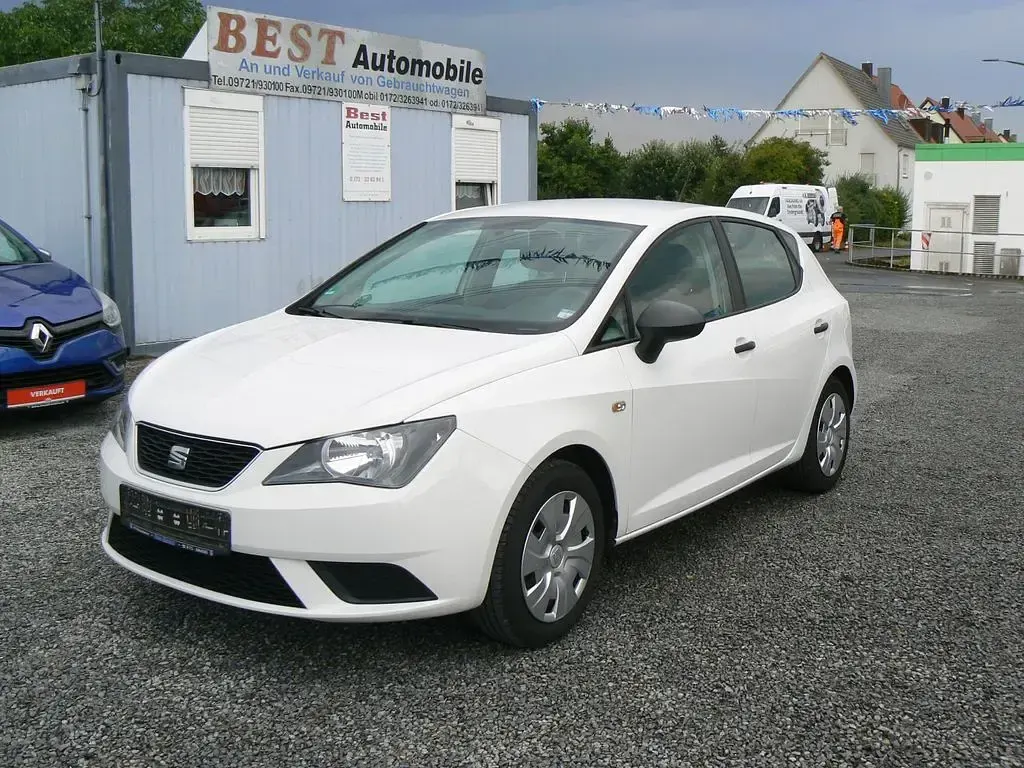 Gebraucht Seat Ibiza Reference 69 PS (50 kW) 2015 Weiß Limousine