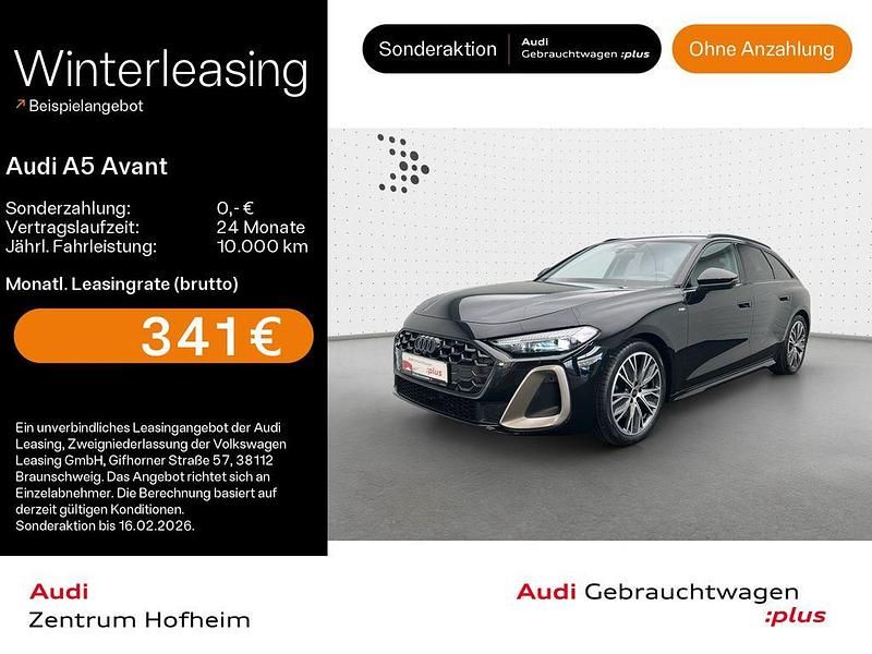 Mythosschwarz metallic Gebraucht 2025 Audi A5 Edition .1 Coupé | 46.499 € (Superpreis) - Bild 1/4