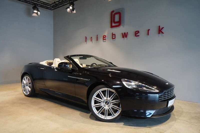 Onyx black Gebraucht 2014 Aston Martin DB9 Cabrio | 109.941 € (Teuer) - Bild 1/4