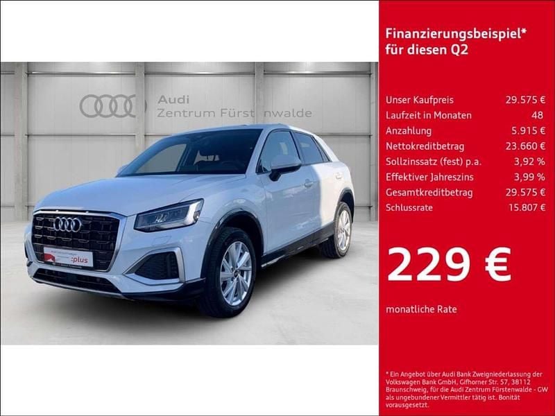 Weiss Gebraucht 2024 Audi Q2 Advanced SUV | 29.575 € (Fairer Preis) - Bild 1/4