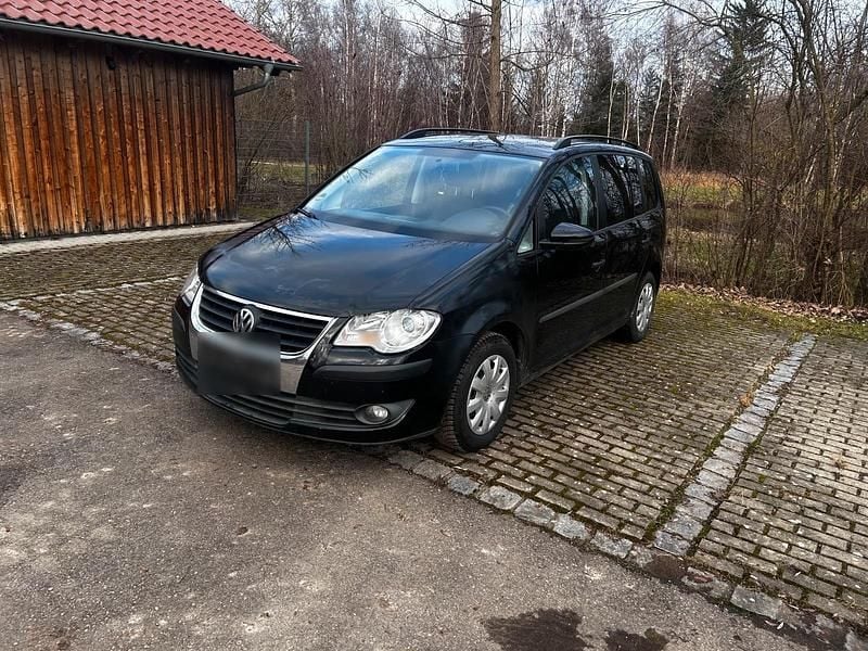 Gebraucht VW Touran 140 PS (102 kW) 2009 Schwarz Van / Kleinbus