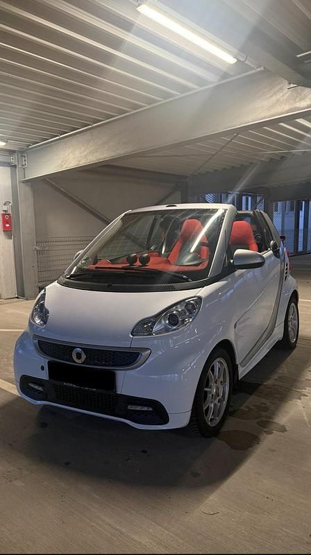 Gebraucht Smart ForTwo Cabrio Passion 75 PS (55 kW) 2014 Weiß Cabrio